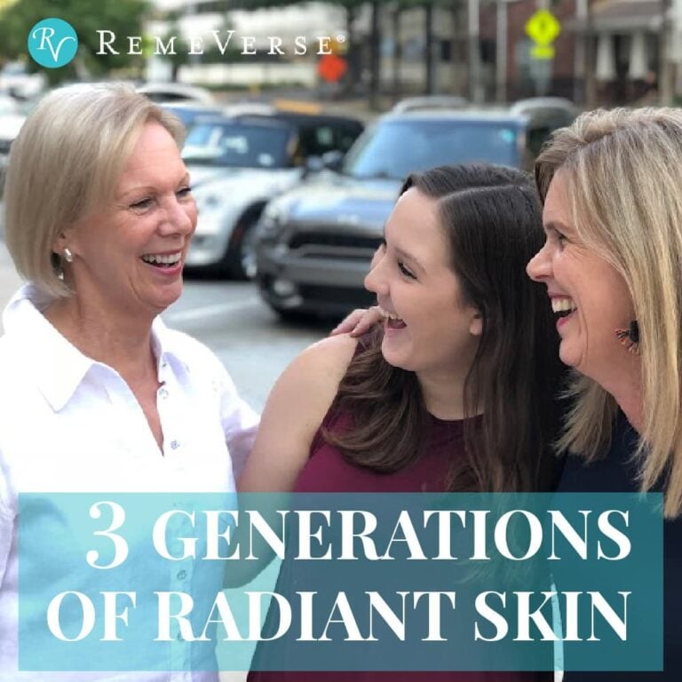 3 Generations of Radiant Skin: A Mother's Day Skincare Celebration with RemeVerse Favorites!