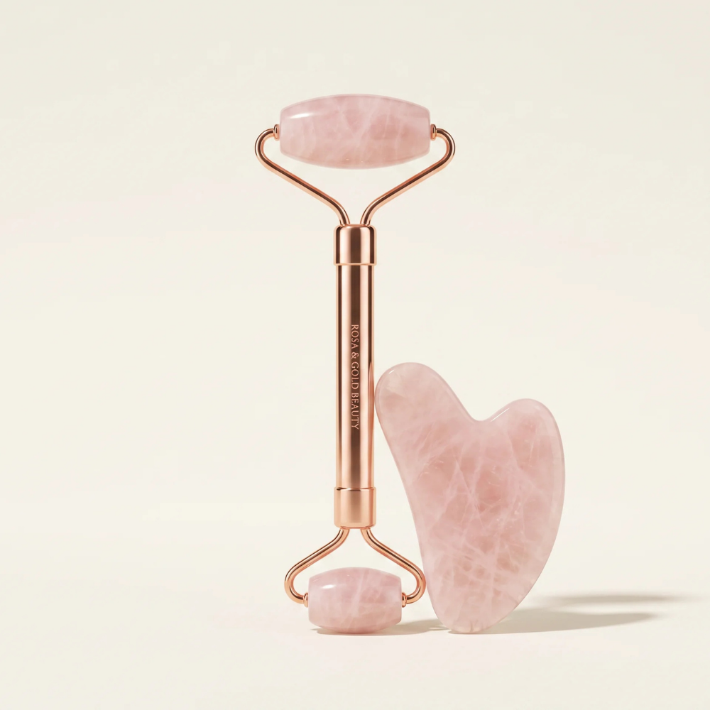 Quartz Facial Roller & Gua Sha
